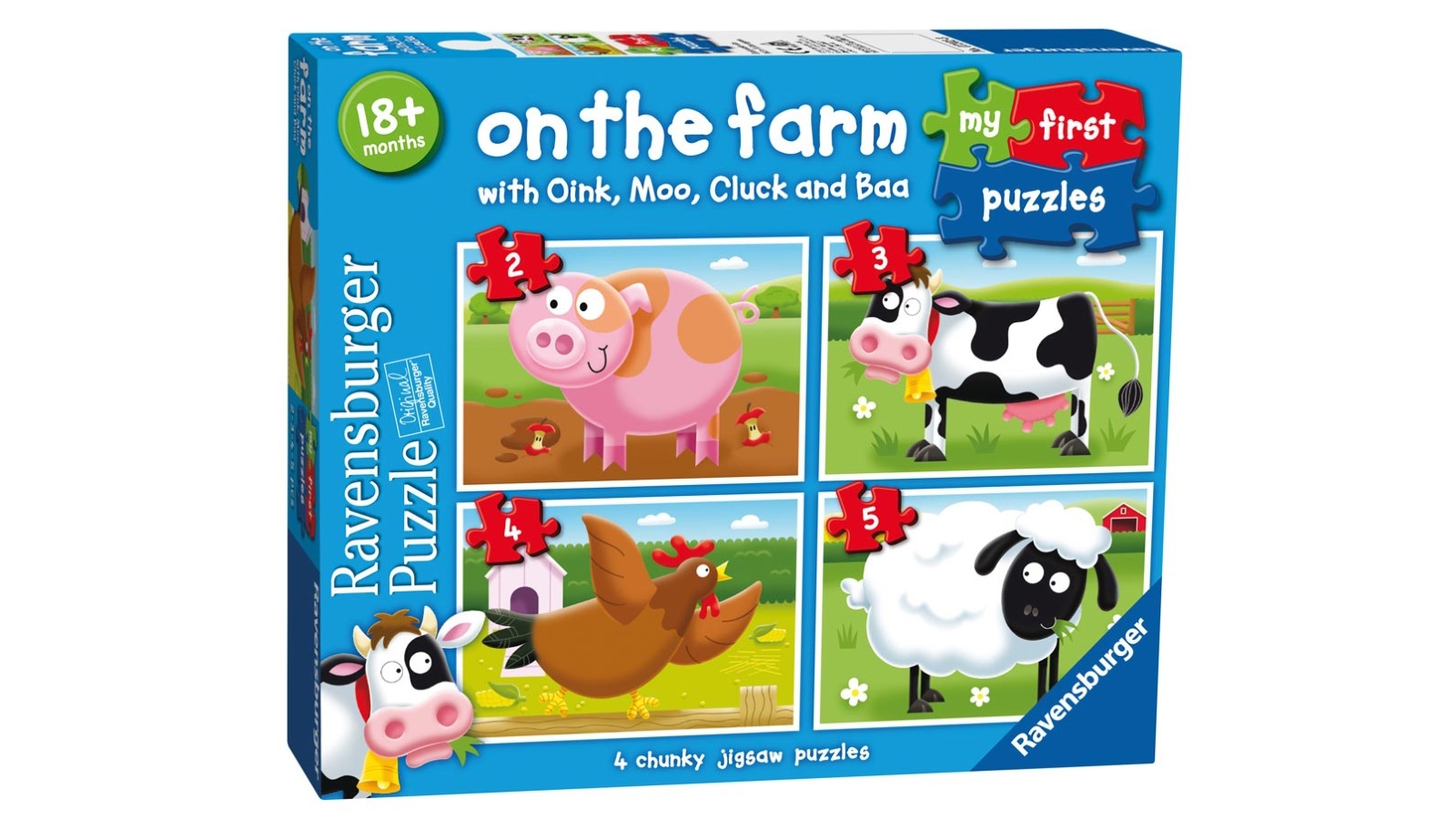 Ravensburger On the Farm My First Jigsaw Puzzle