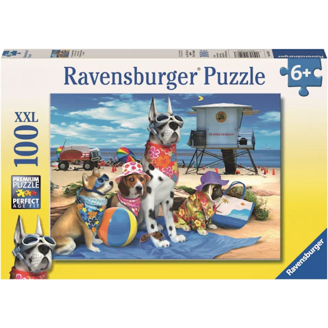 Ravensburger 100 Piece No Dogs On The Beach Puzzle
