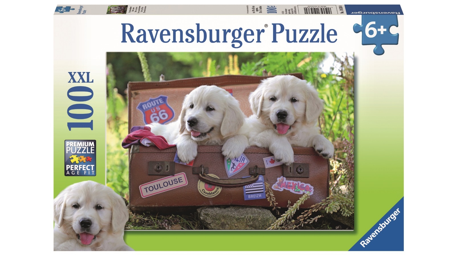 Ravensburger 100 Piece Travelling Puppies Puzzle