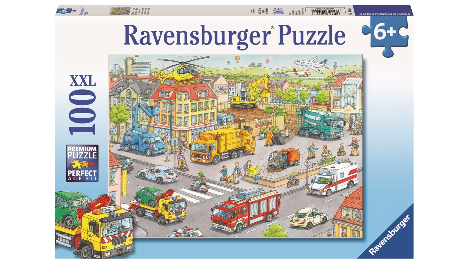 Ravensburger 100 Piece Vehicles In The City Puzzle