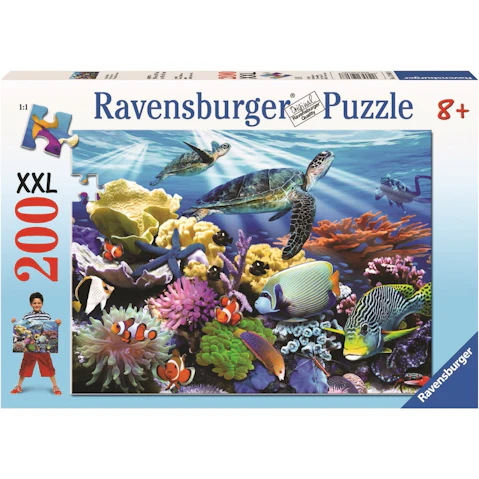 Ravensburger 200 Piece Ocean Turtles Jigsaw Puzzle