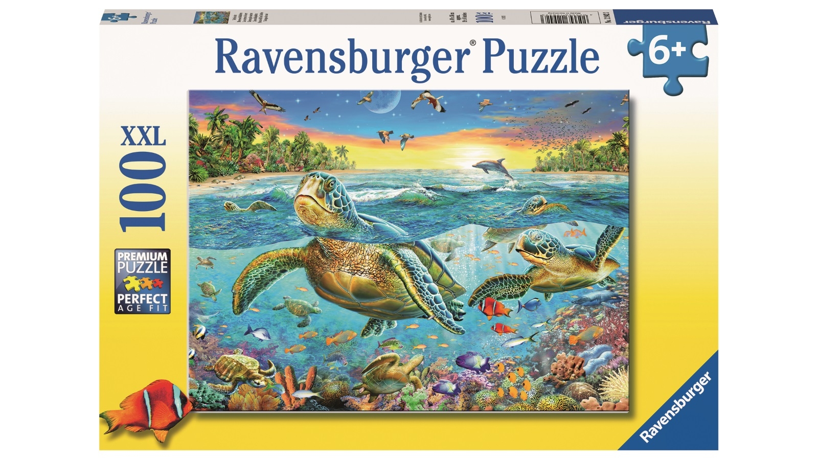 Ravensburger Swim with Sea Turtle 100-pieces Puzzle