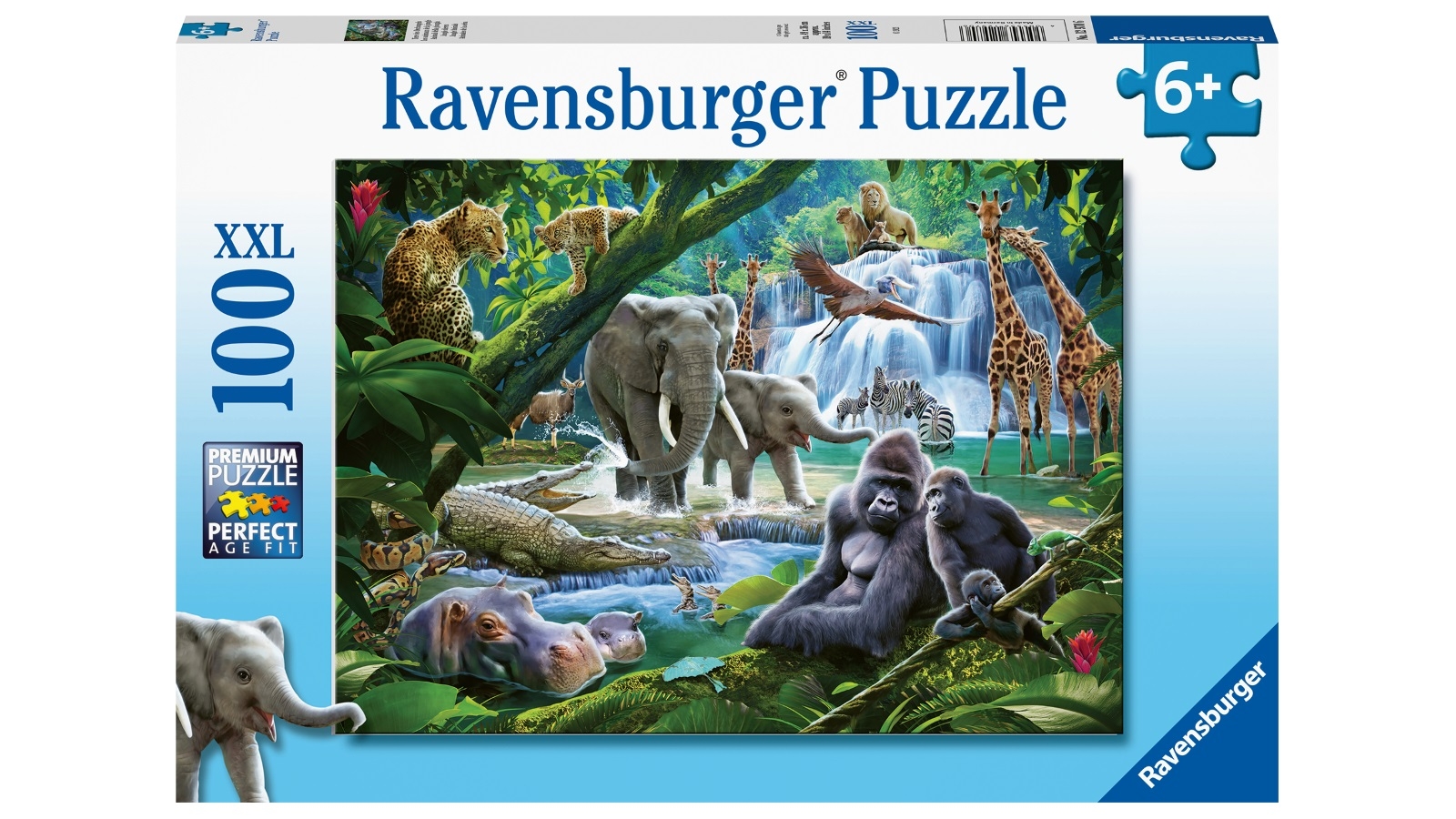 Ravensburger Jungle Animals 100-pieces Puzzle
