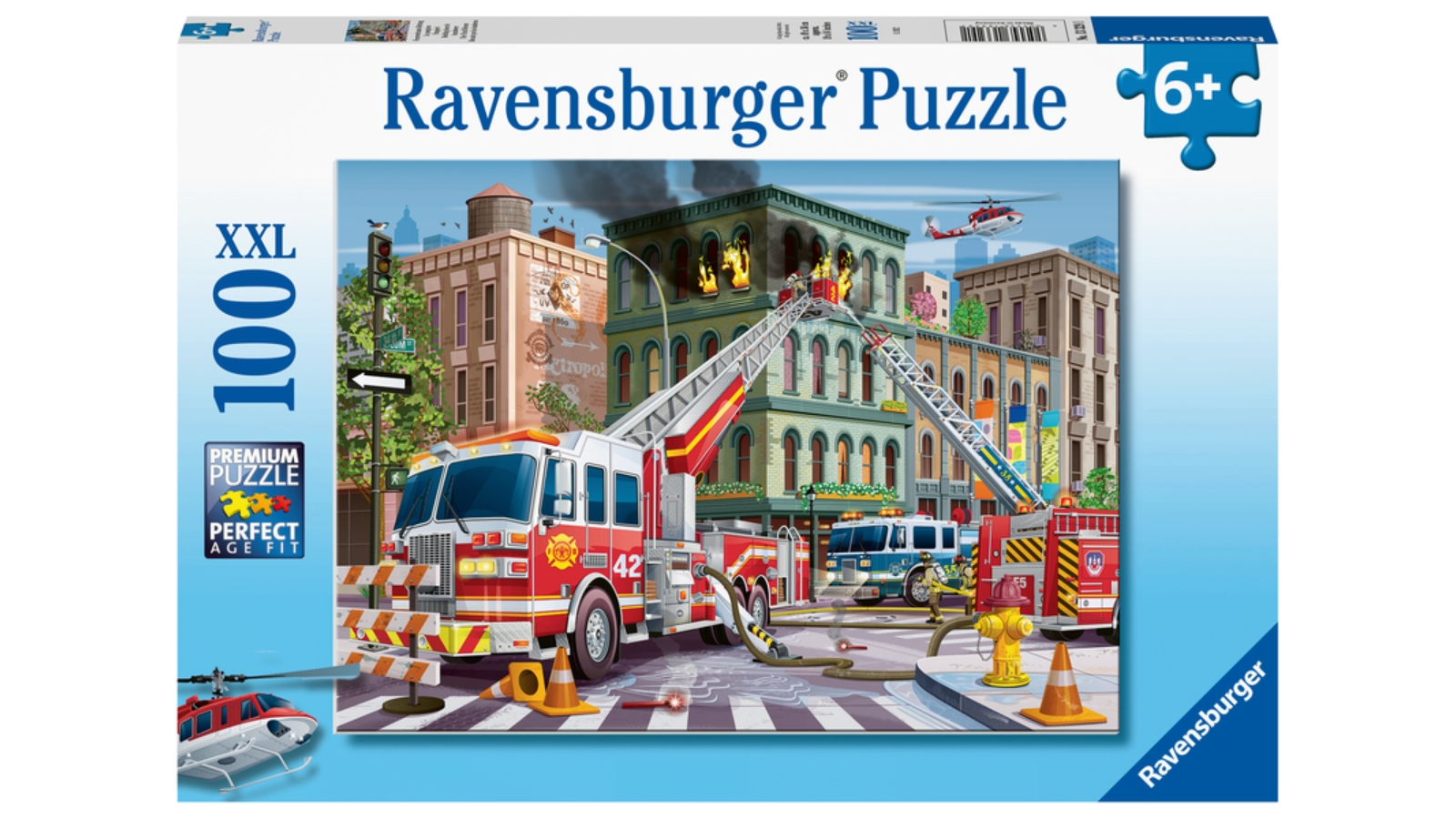 Ravensburger Fire Truck Rescue 100 Piece Puzzle