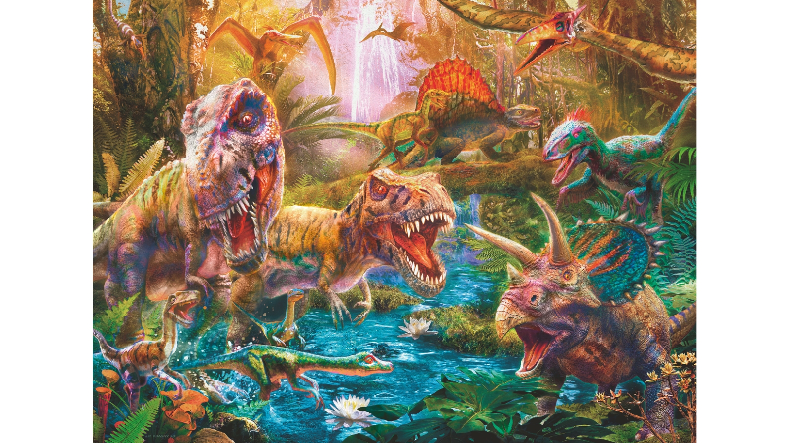 Ravensburger T-Rex Attack Puzzle - 150 Piece