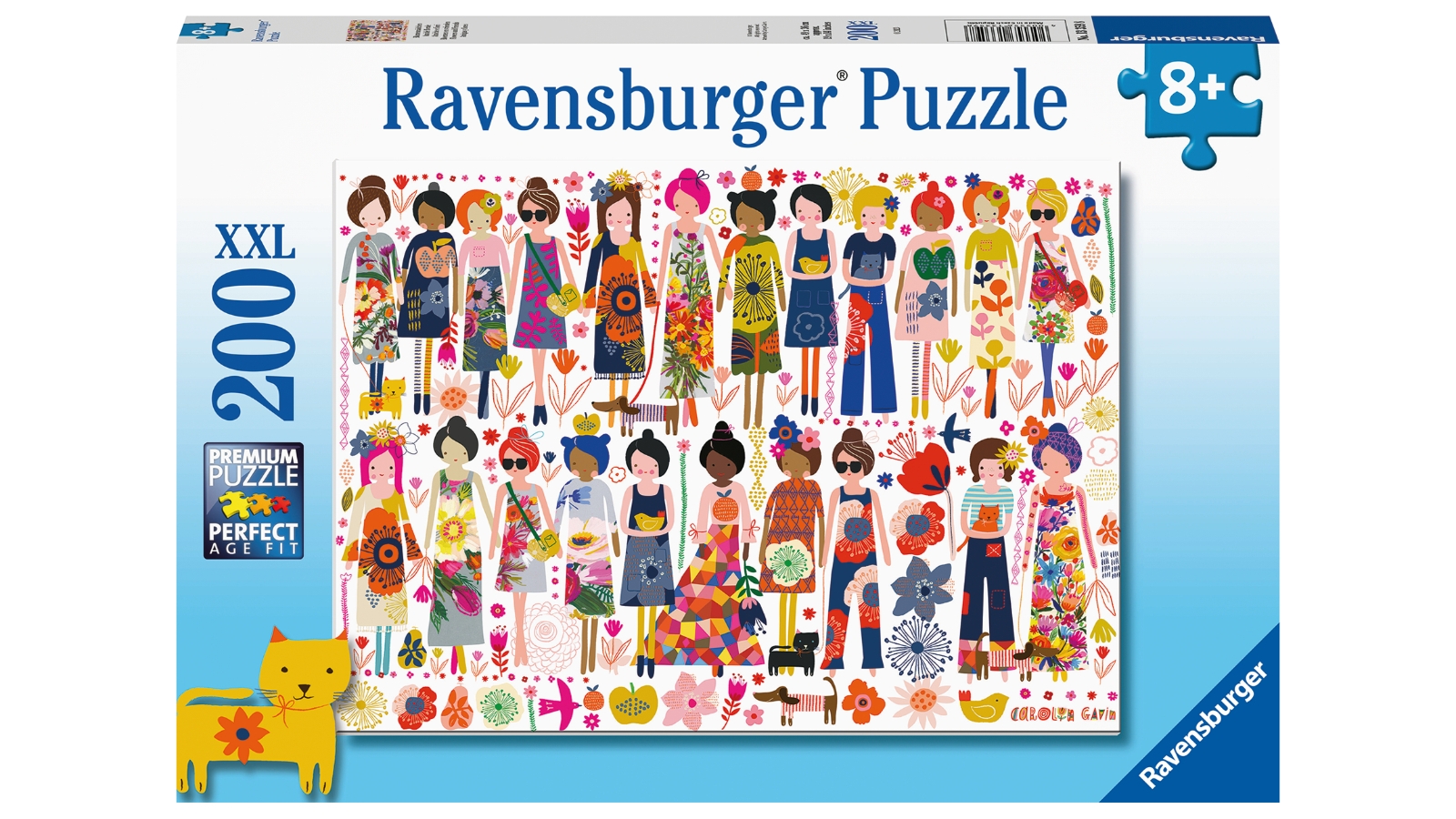 Ravensburger Flowers and Friends Puzzle - 200 Piece