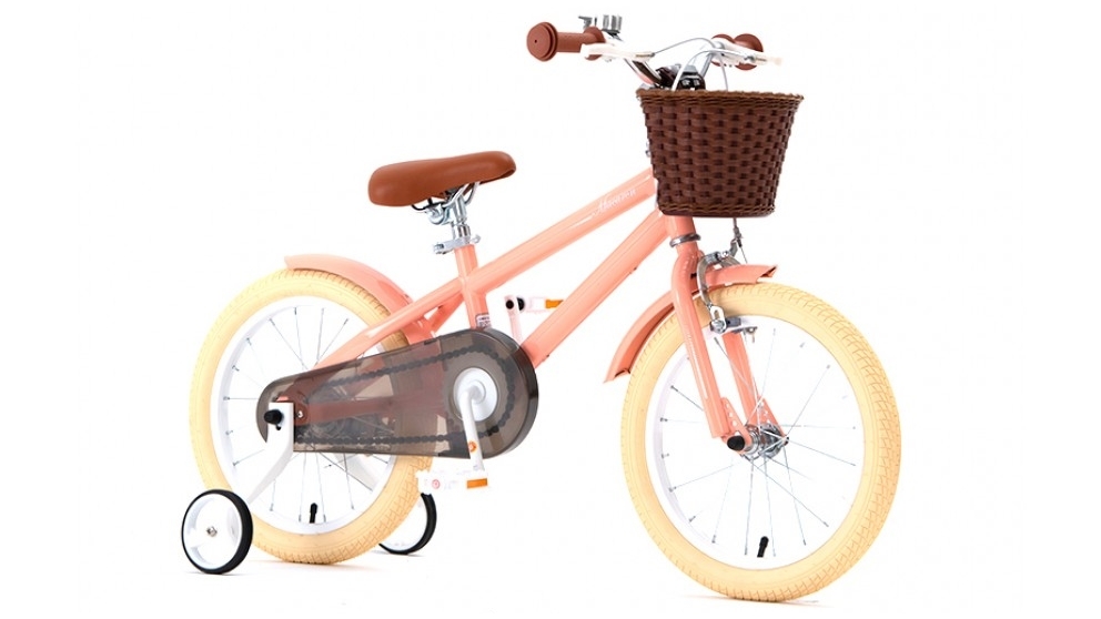 Royal Baby Vintage Style 14 inch Kids Bike Macaron Pink Harvey Norman