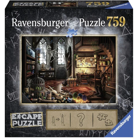 Ravensburger 759 Piece Escape 5 Dragon Laboratory Puzzle