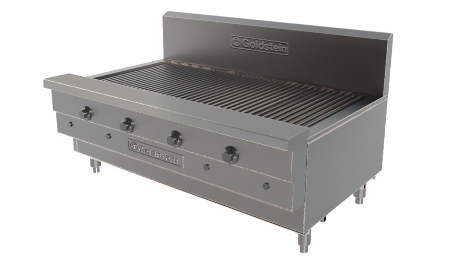 Goldstein RBA48L Gas Grill with Splashback - 111.8 x 54.6cm