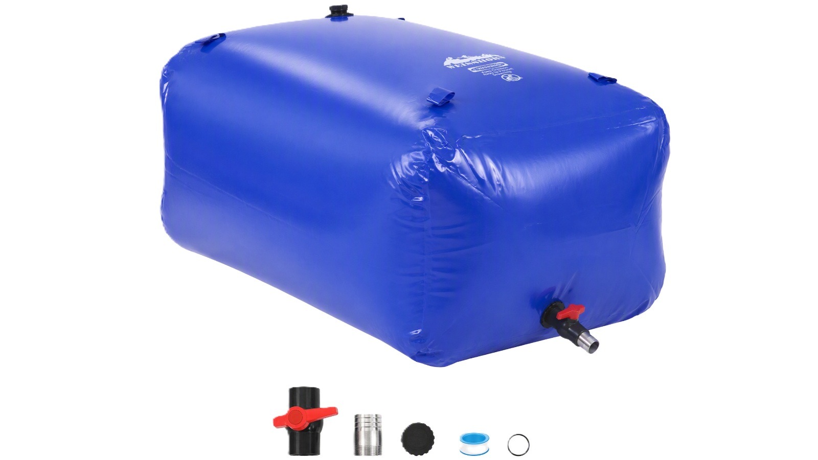 Weisshorn 1000L Water Bladder Bag Portable Large Storage Tank - Blue