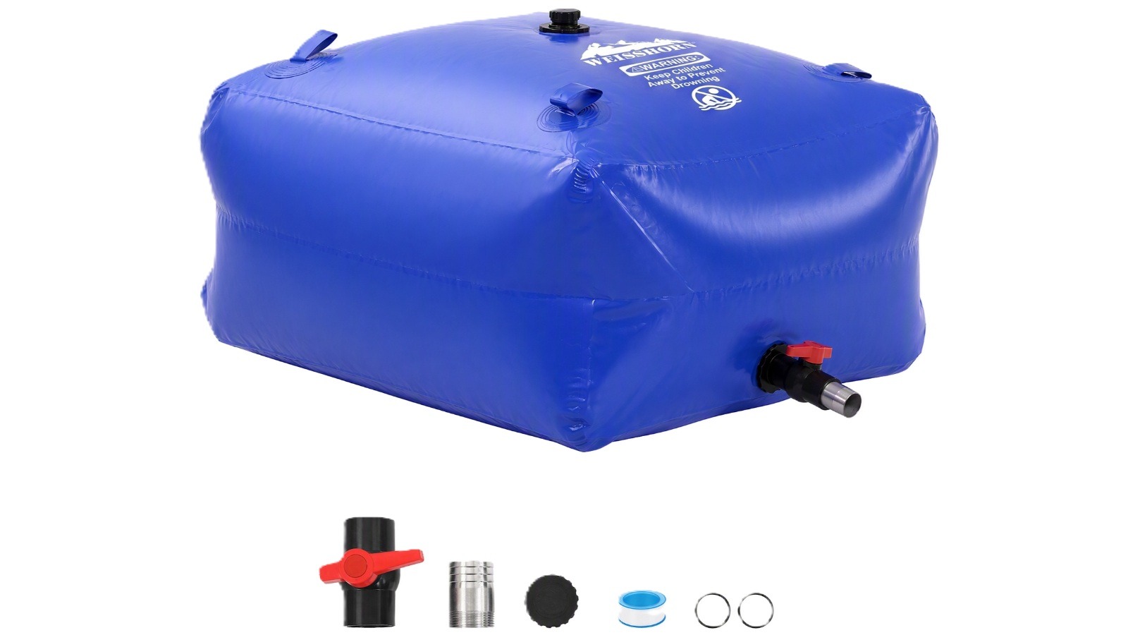 Weisshorn 540L Water Bladder Bag Portable Large Storage Tank - Blue