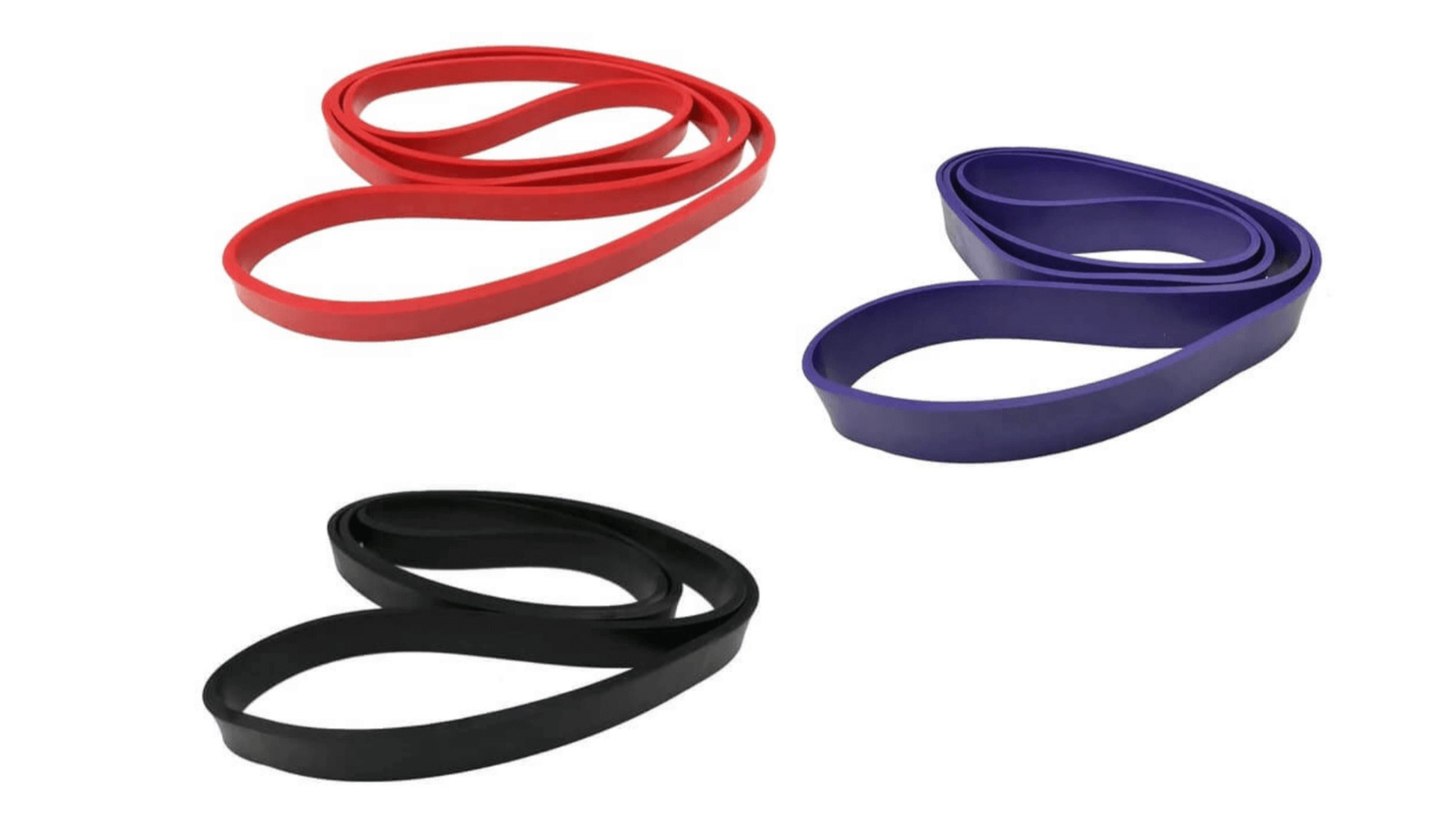 Sweat Central Power Resistance Exercise Band - Set of 3