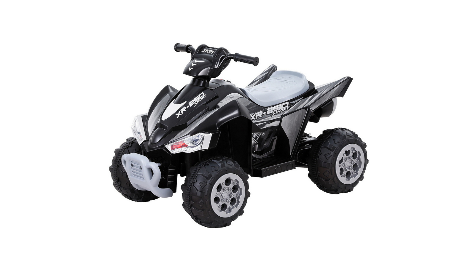 Rigo Kids 12V Ride-On ATV Quad Bike Electric Toy - Black