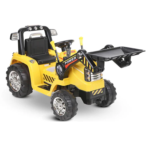 Rigo Kids Ride On Bulldozer - Yellow