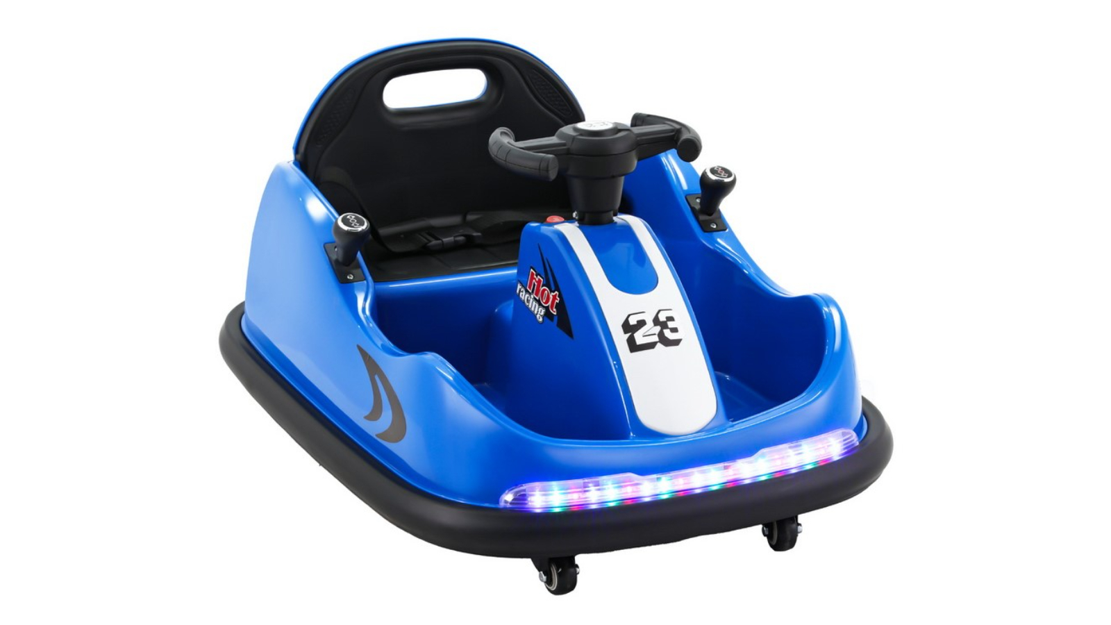 Rigo Kids 6V Electric Bumper Kart Ride-on Car - Blue