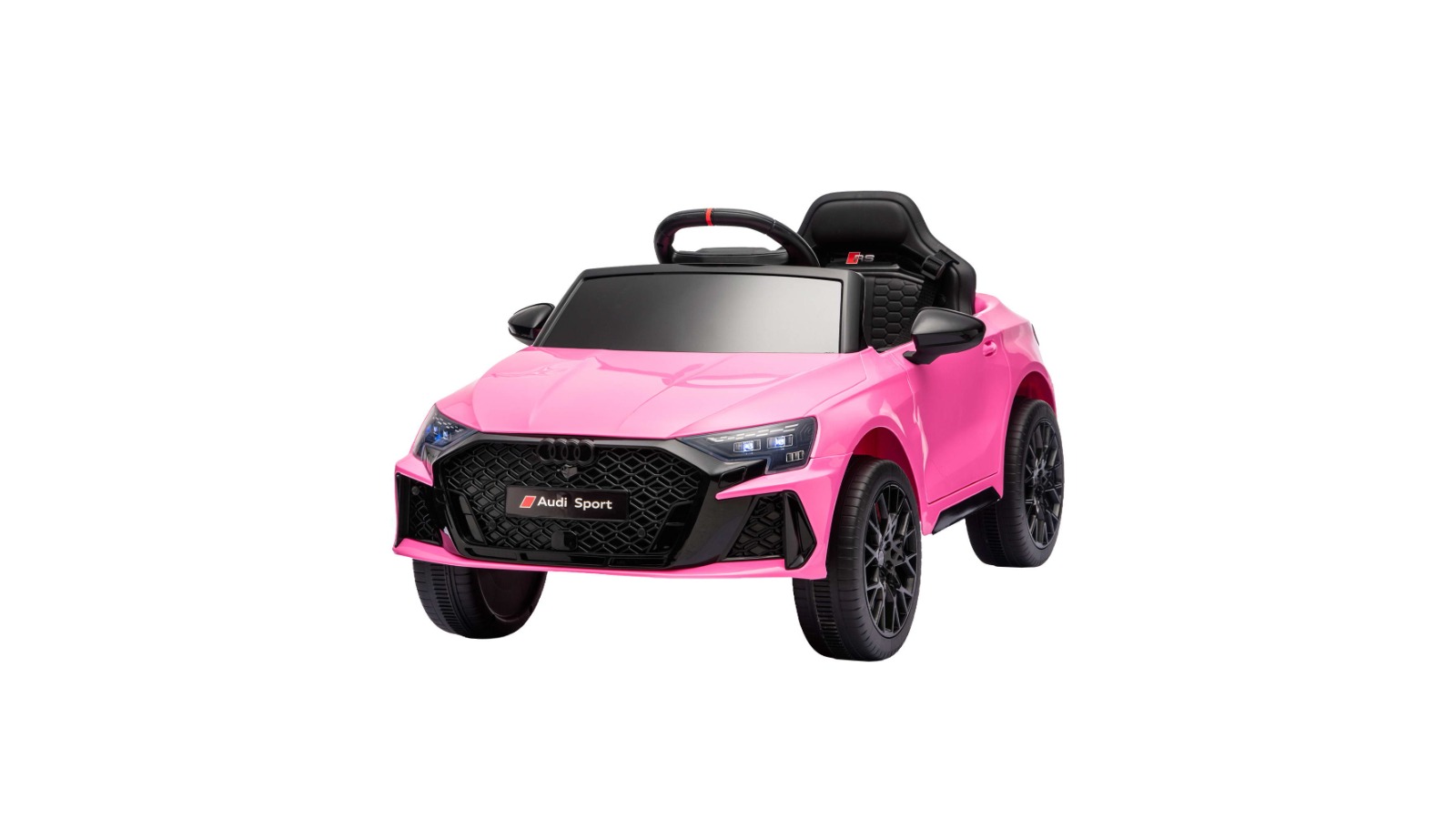 Audi 12V Remote Control Ride-on RS3 Car - Pink