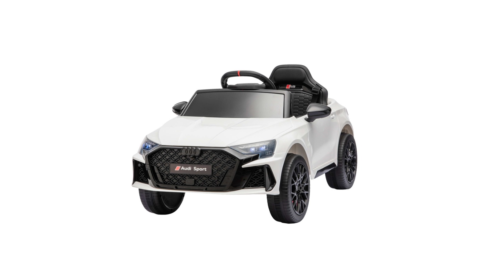 Audi 12V Remote Control Ride-on RS3 Car - White
