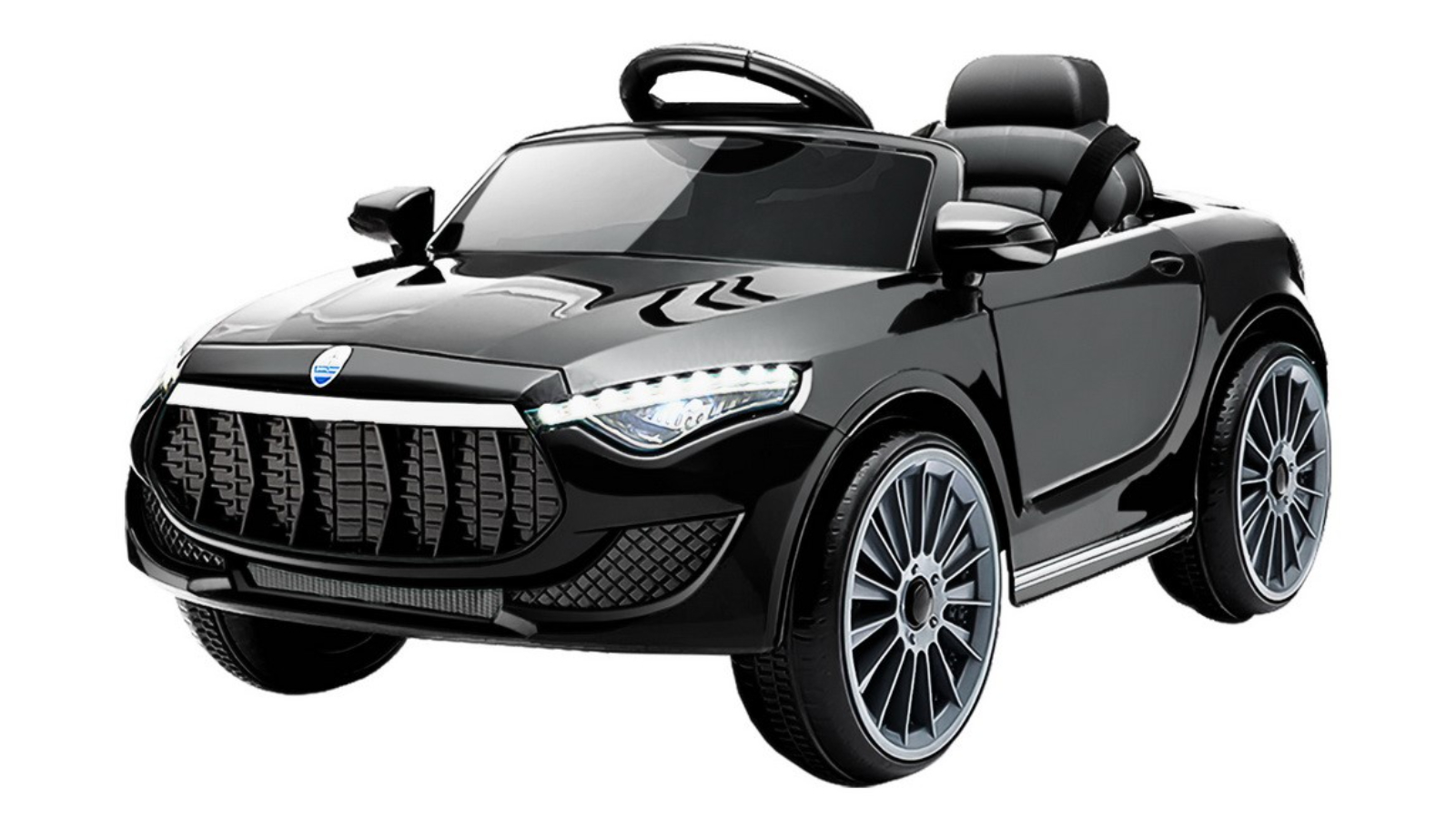 Rigo Maserati Kids Ride On Car - Black