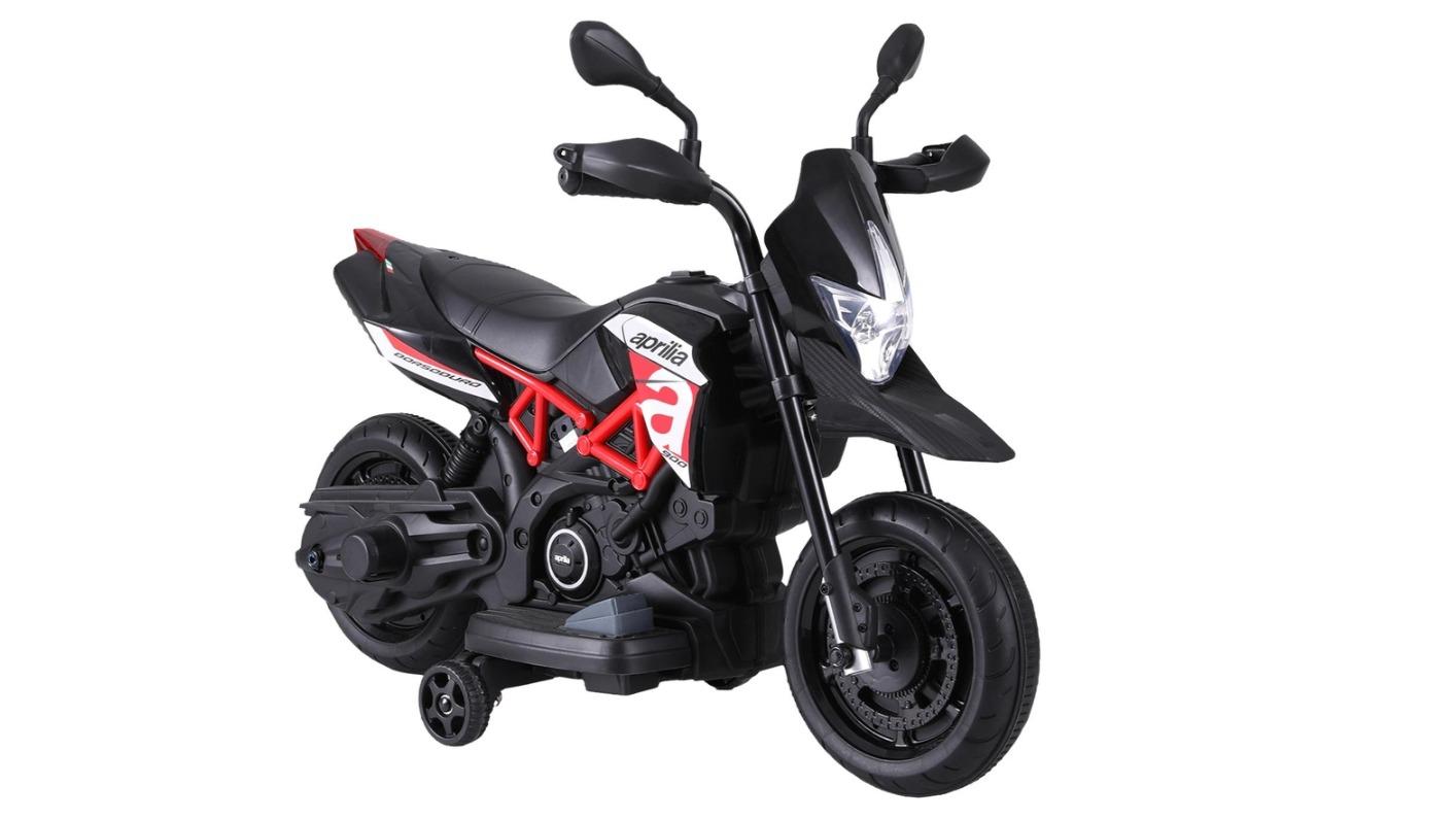 Rigo Kids Aprilia Dorsoduro 900 Licensed Motorcycle Ride-on Car