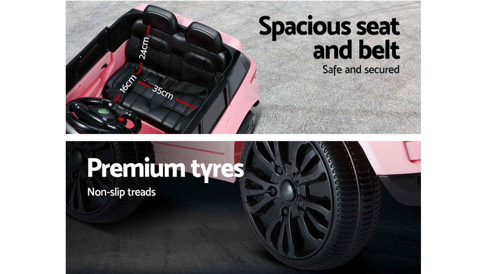 Pink electric range rover online