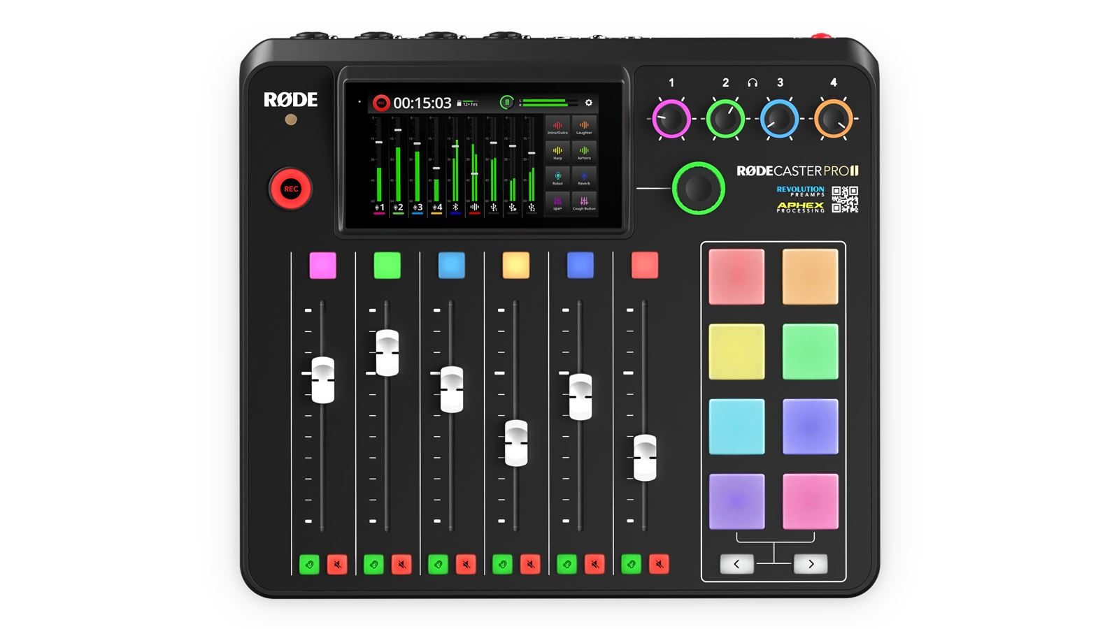 Rode RODECaster Pro II Integrated Audio Production Studio