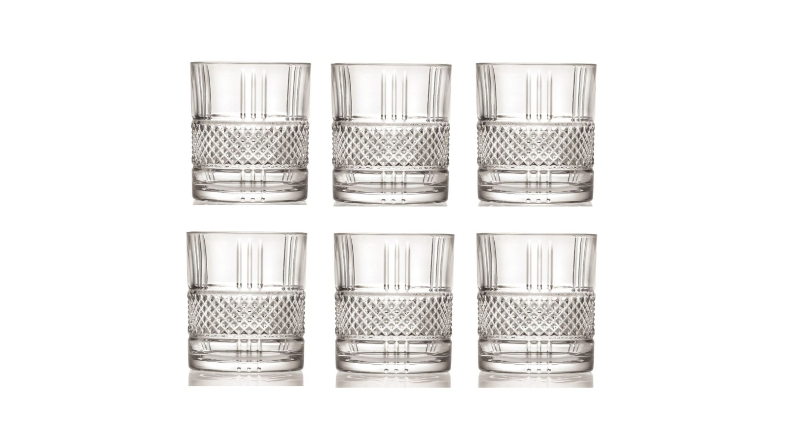 RCR 337ml Brilliante Crystal Liquor Glasses - Set of 6