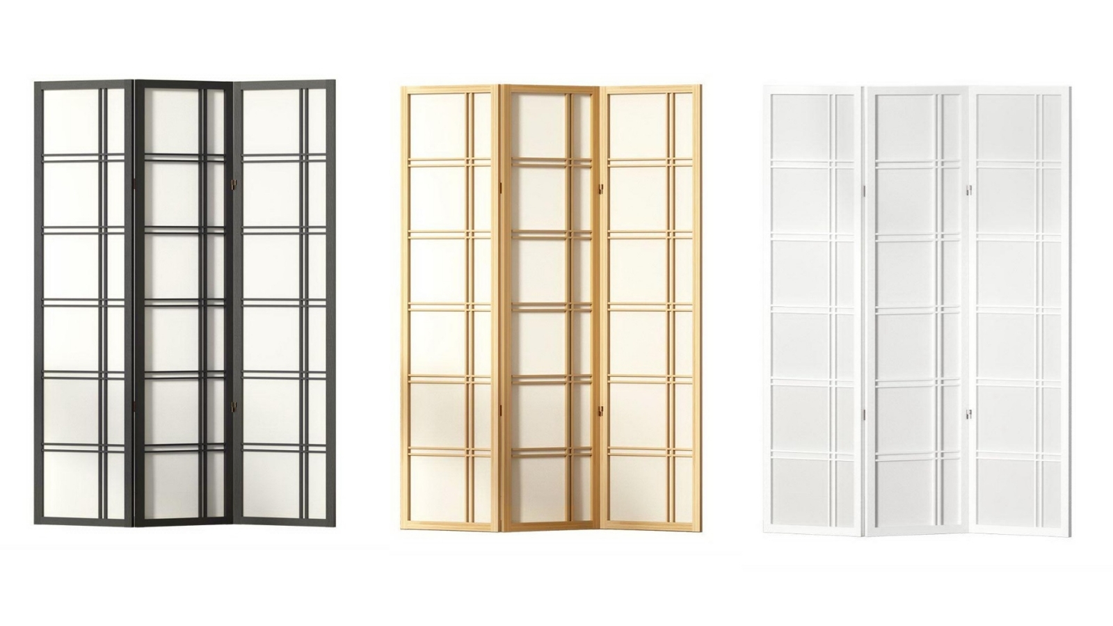 Artiss 3 Panel Square Style Room Divider Screen