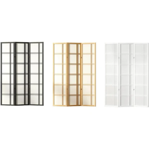 Artiss 3 Panel Square Style Room Divider Screen