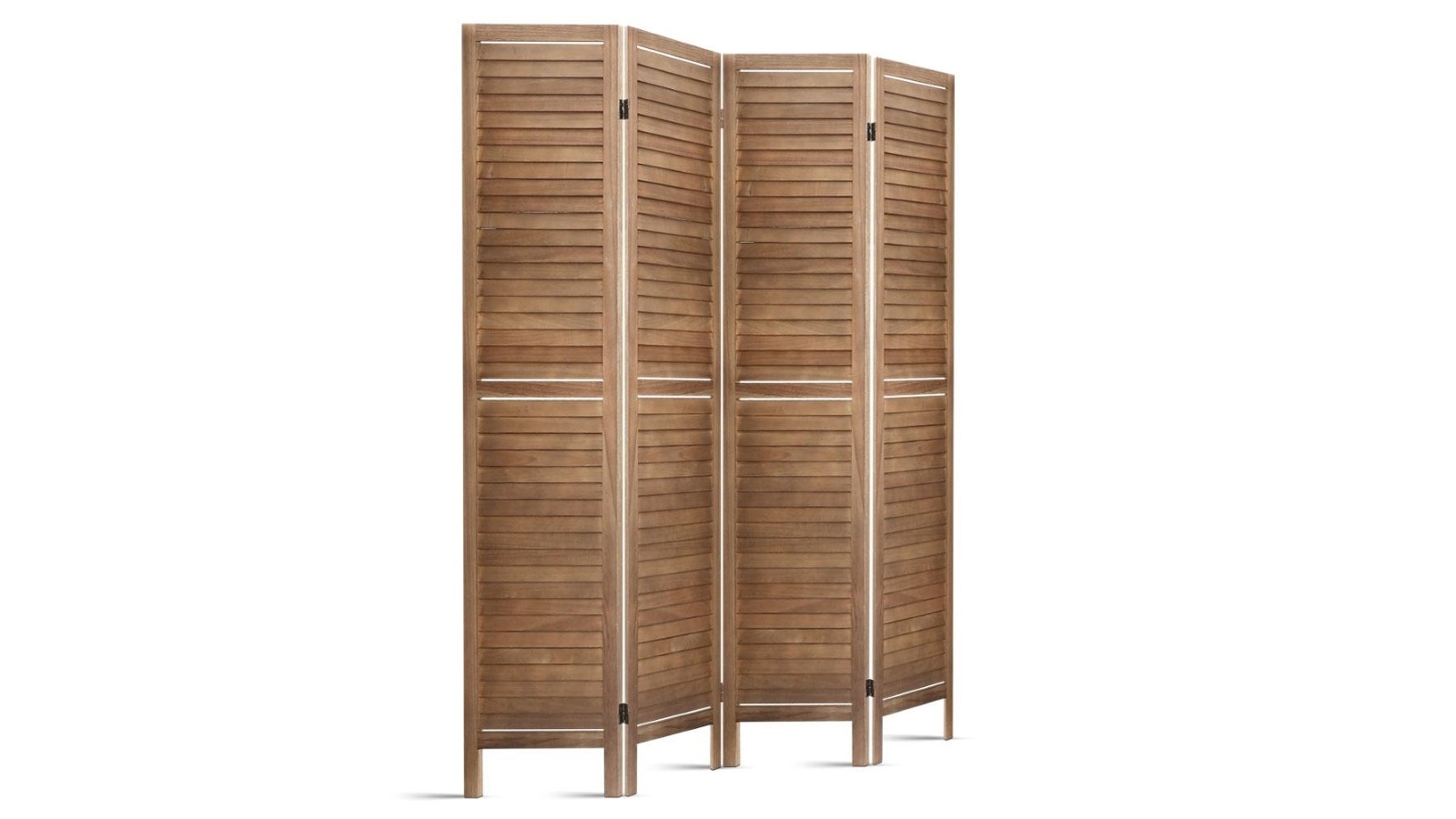 Artiss 4 Panel Room Divider Wood - Brown