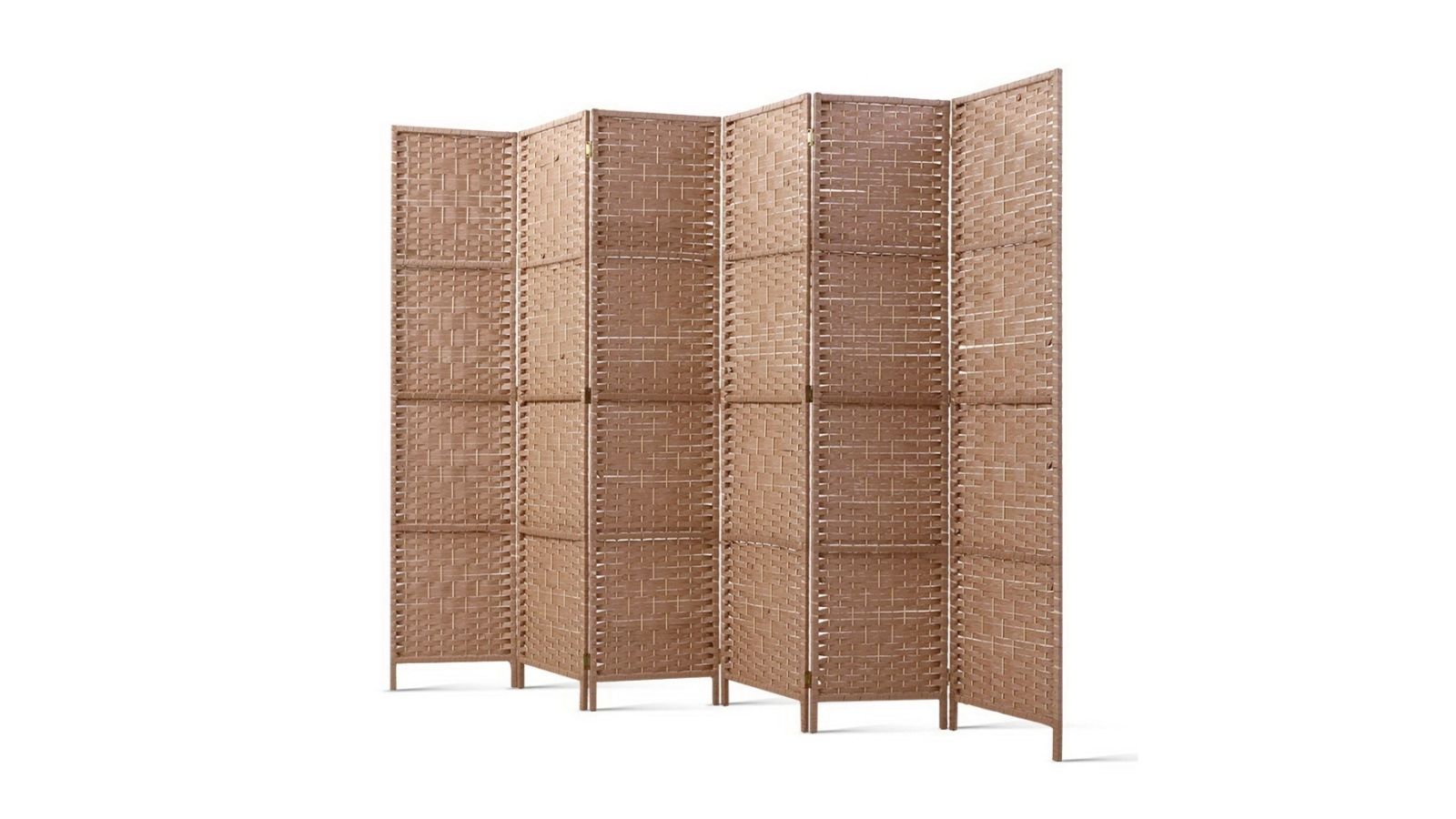 Artiss 6 Panel Room Divider Rattan - Natural
