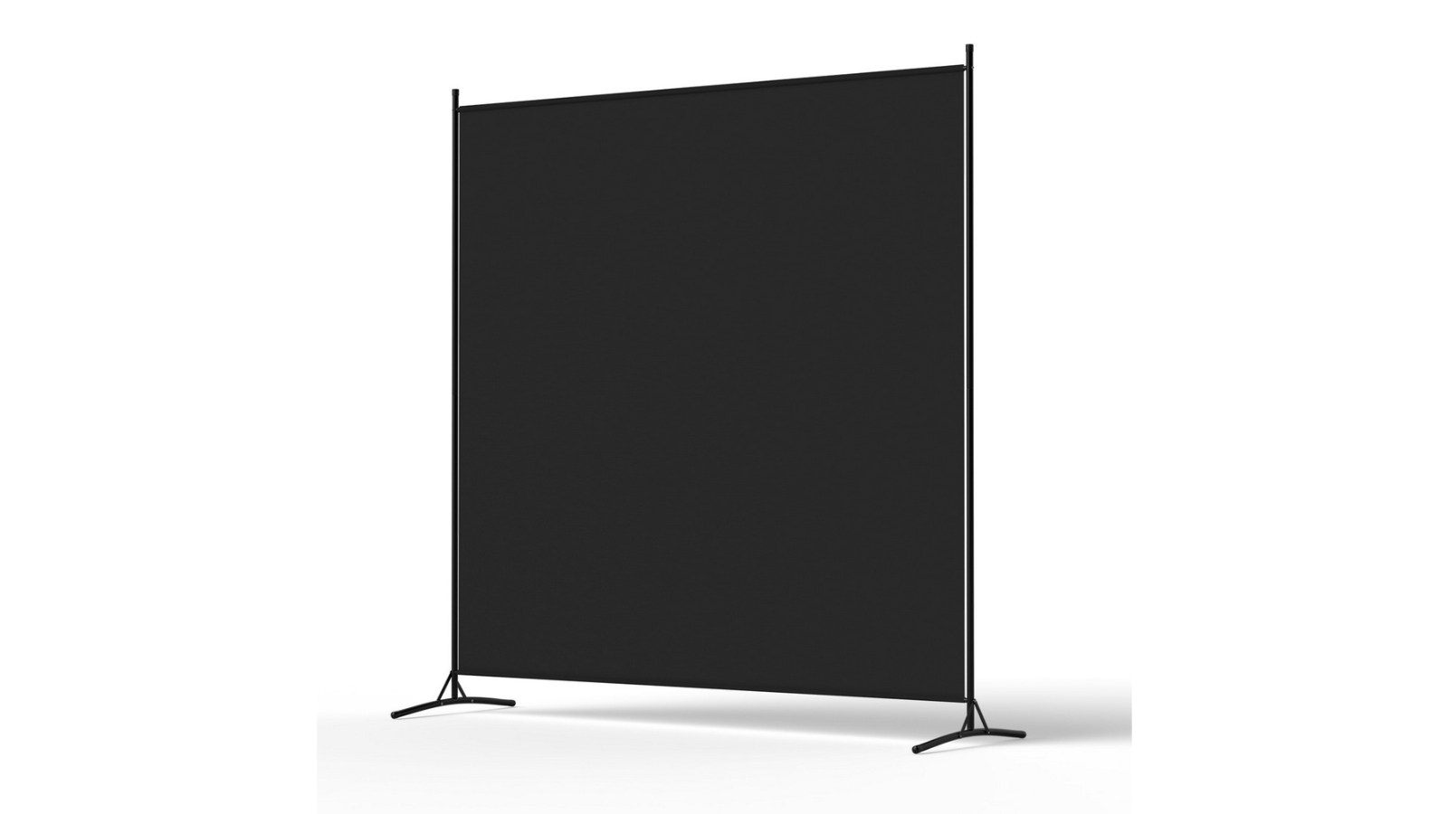 Artiss 175 x 180cm Screen Fabric Room Divider - Black