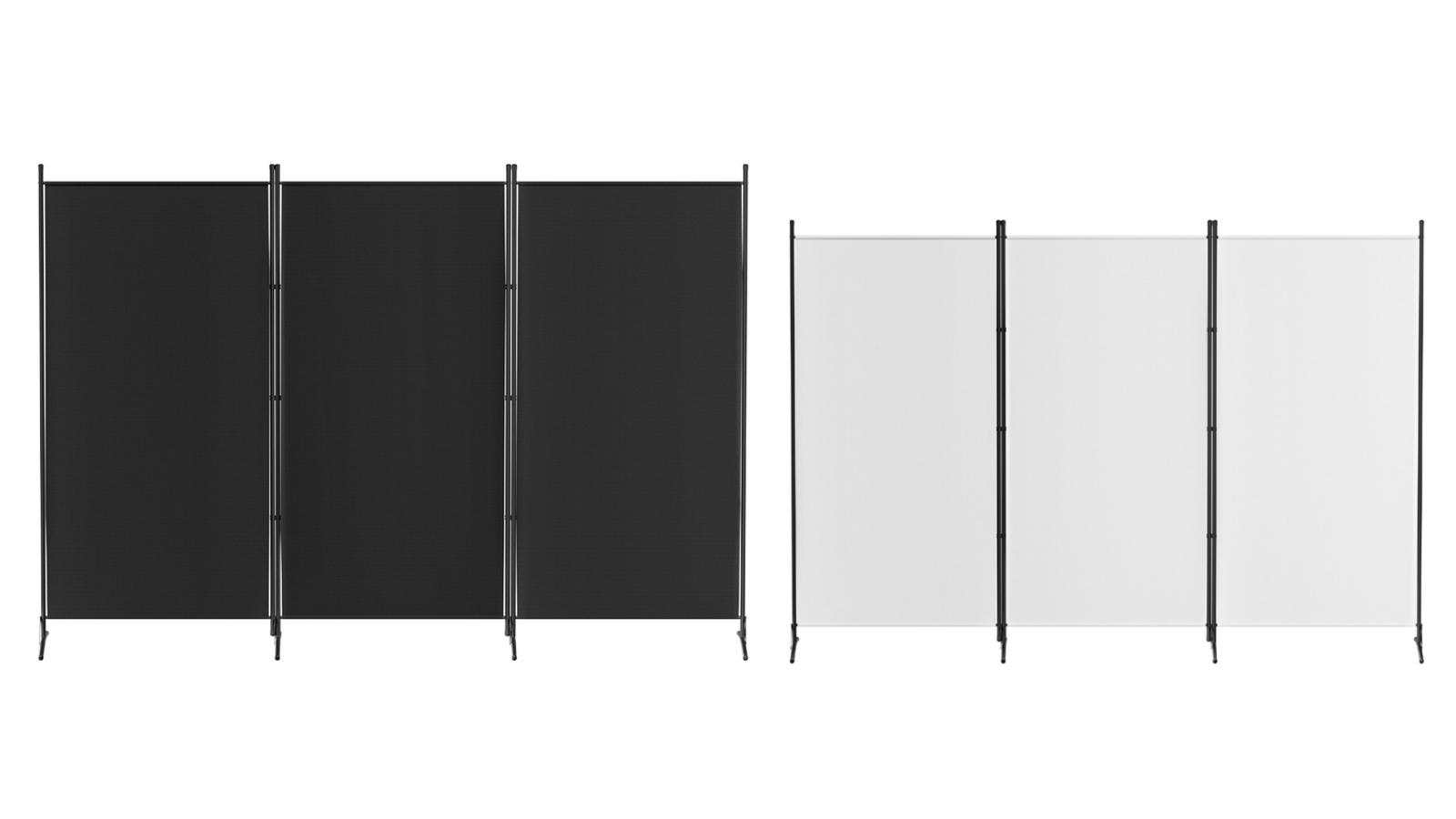 Artiss 3-Panel 260x180cm Fabric Room Divider Screen