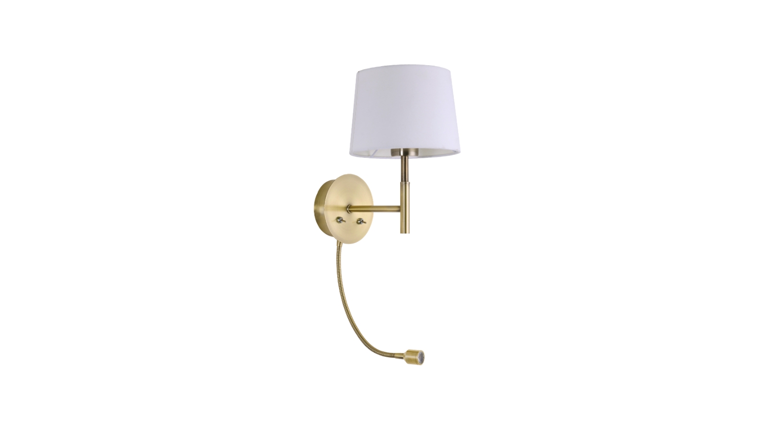 Lexi Lighting Riley Wall Light - Antique Brass