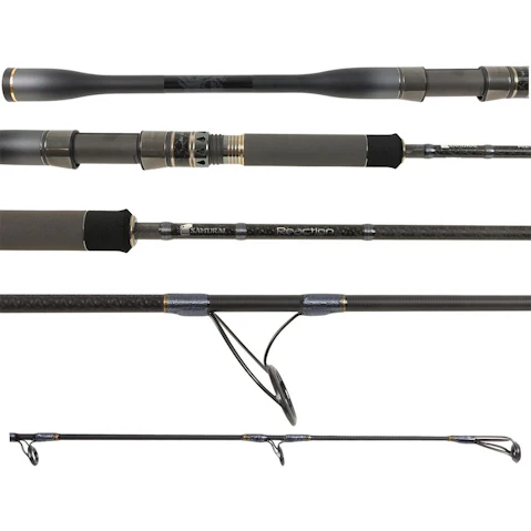 Samurai Reaction 602 7 ft 1.5-Piece Very Fast Spin Carbon Fishing Rod - 25 - 40lb