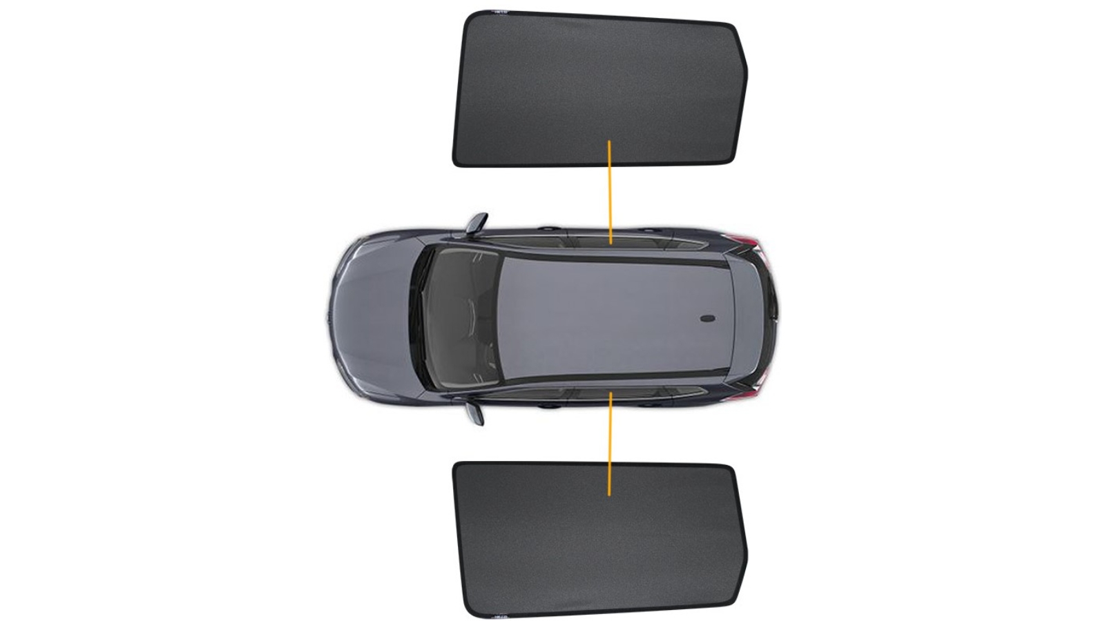 X-CAR Nissan X-trail SUV 2013-2022 Magnetic Car Window Sun Blind