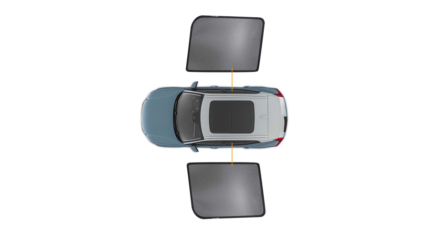 X-CAR Rear Window Sun Shade for Volvo XC40 2018-2022