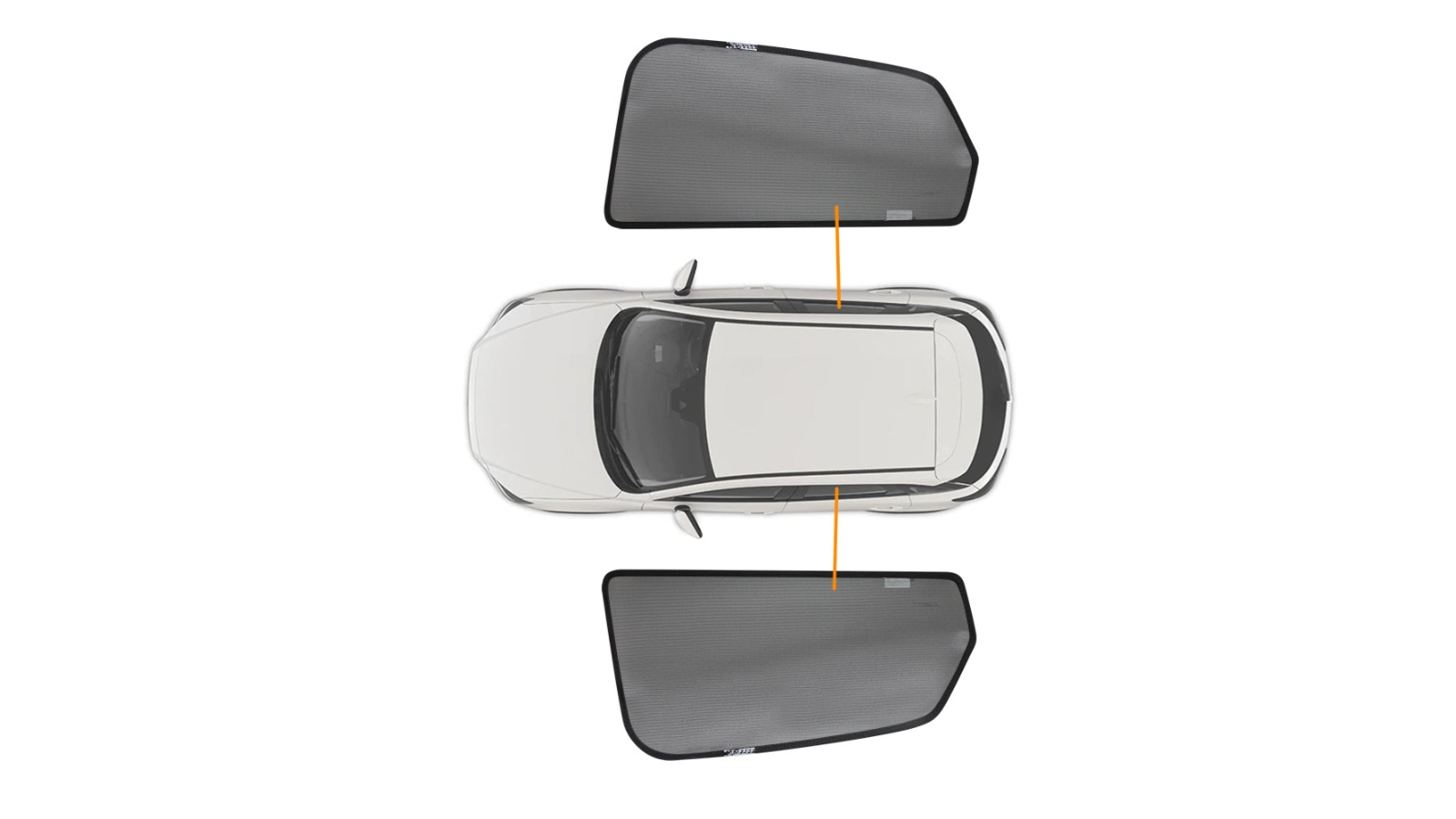 X-CAR Rear Window Sun Shade for Mazda CX-3 CX3 2015-2022