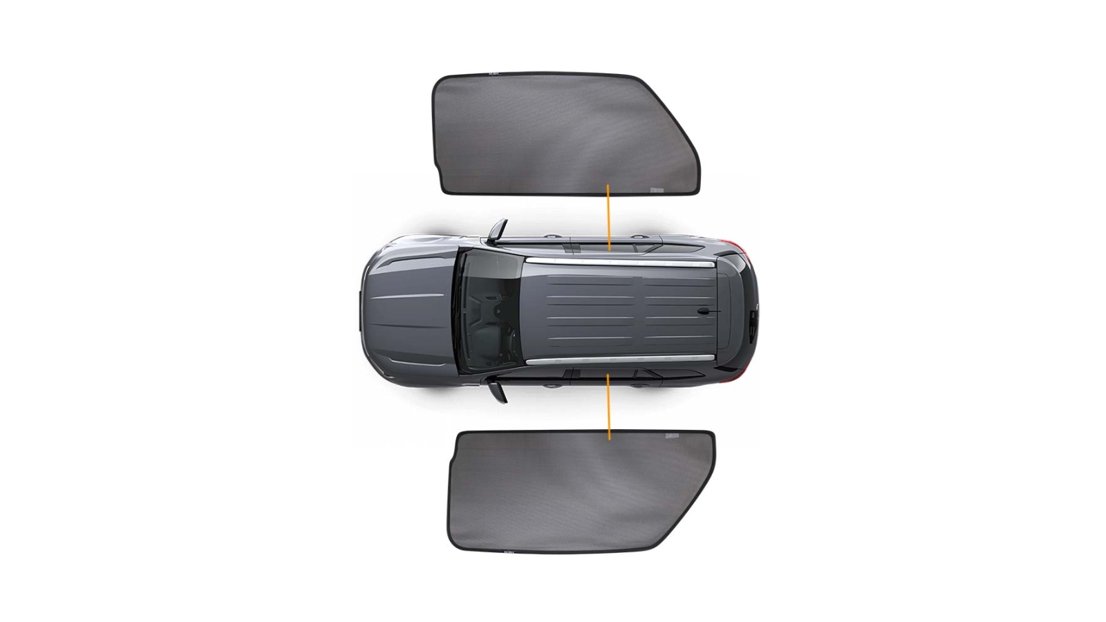 X-CAR Rear Window Sun Shade for Ford Everest 2015-2022