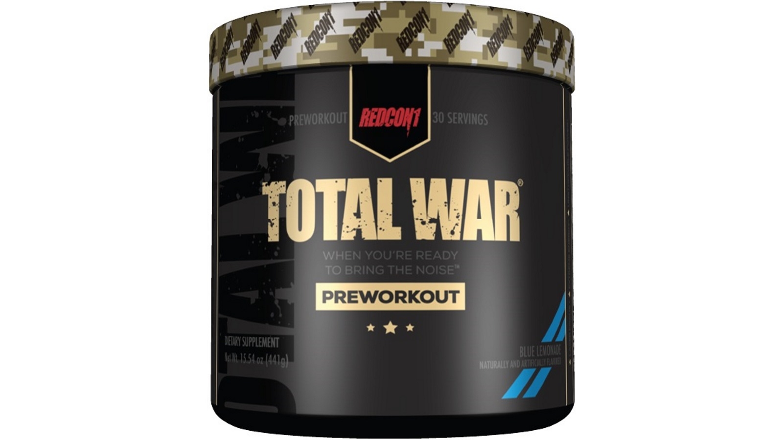 Redcon1 Total War Pre-Workout 441g - Blue Lemonade