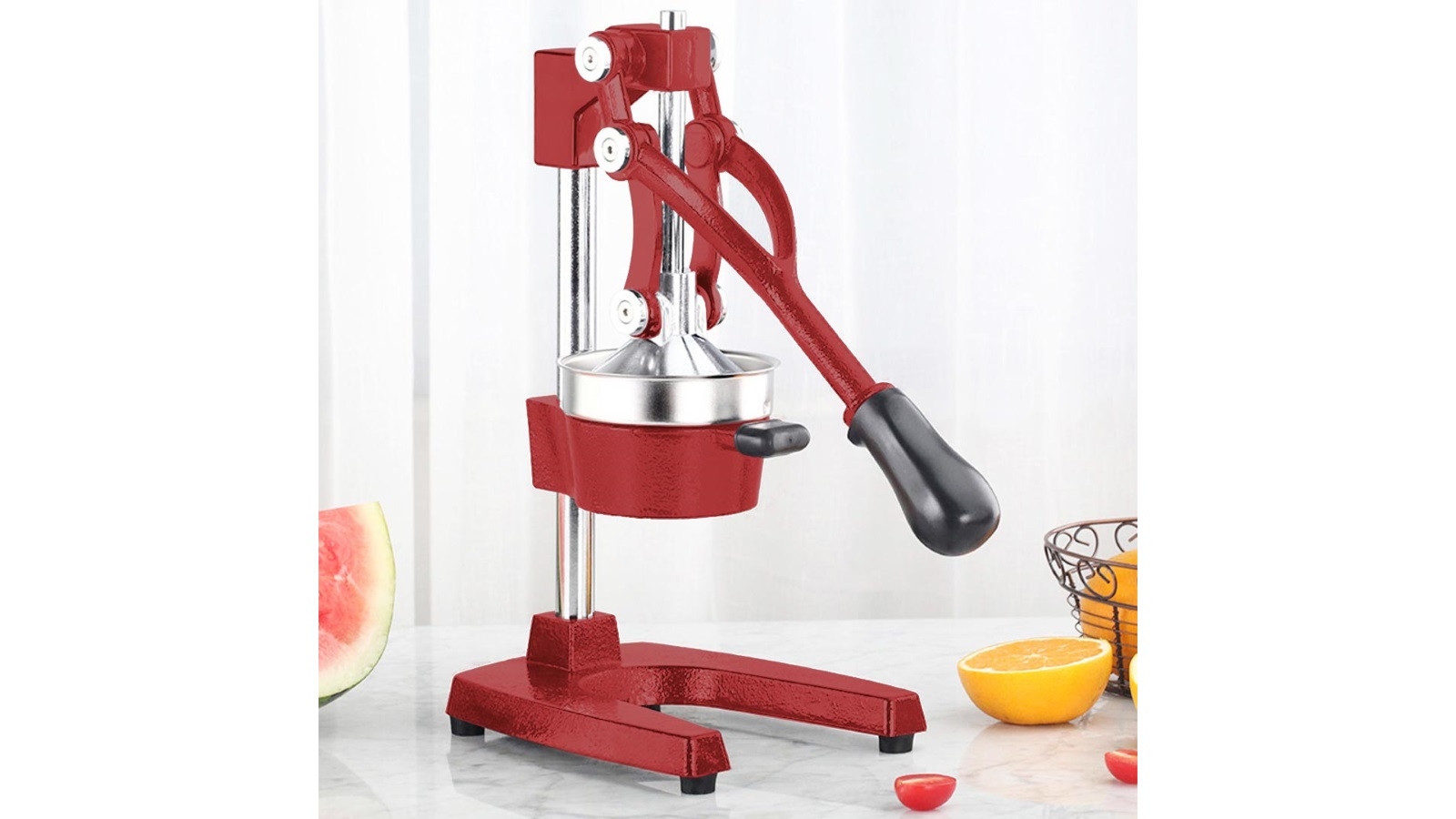 SOGA Stainless Steel Manual Juicer Hand Press Juice Extractor