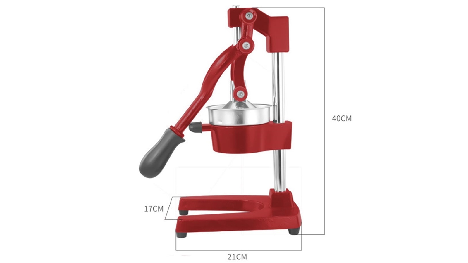 SOGA Stainless Steel Manual Juicer Hand Press Juice Extractor