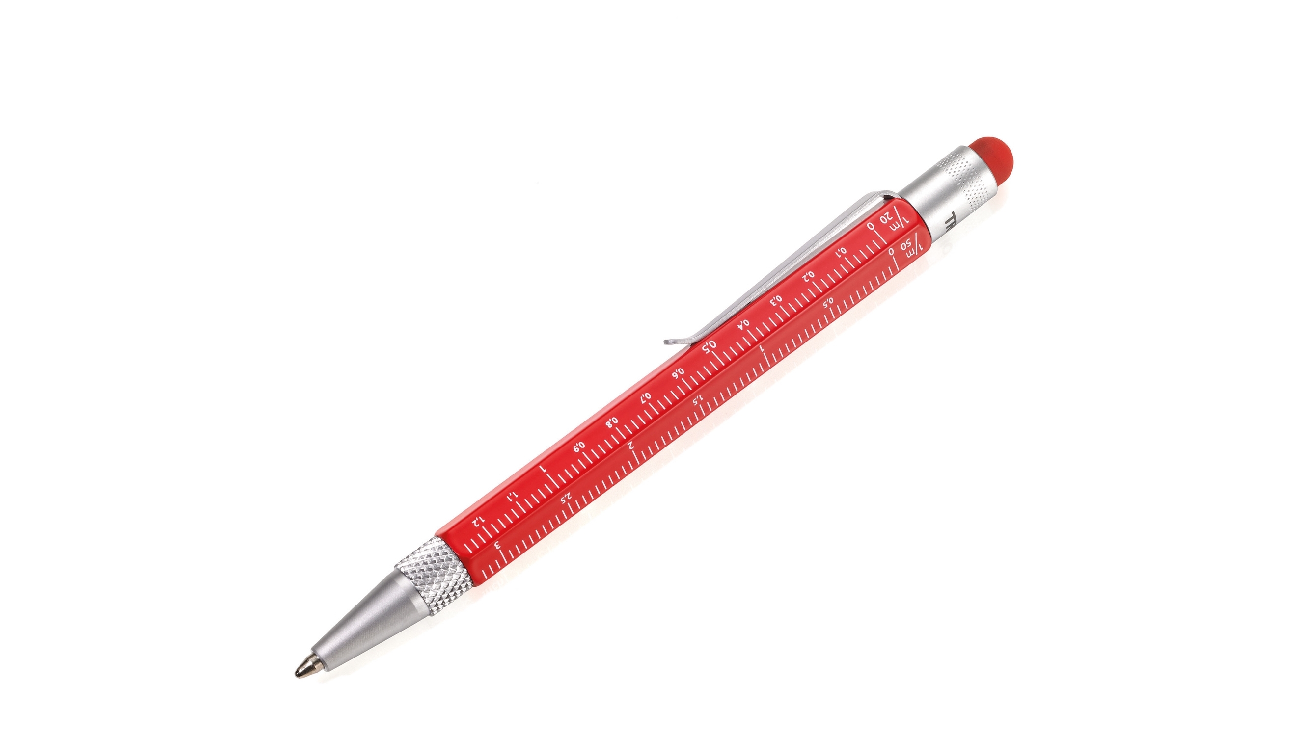 Troika CONSTRUCTION MINI Multitasking Ballpoint Pen - Red