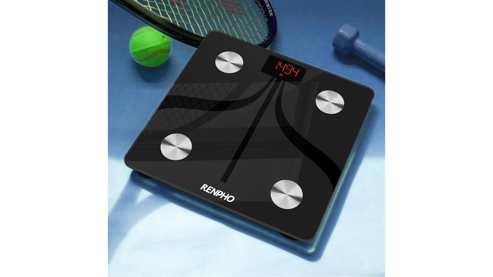 RENPHO Body Fat Scale Weight Bathroom Smart Digital Bluetooth USB Rechargeable