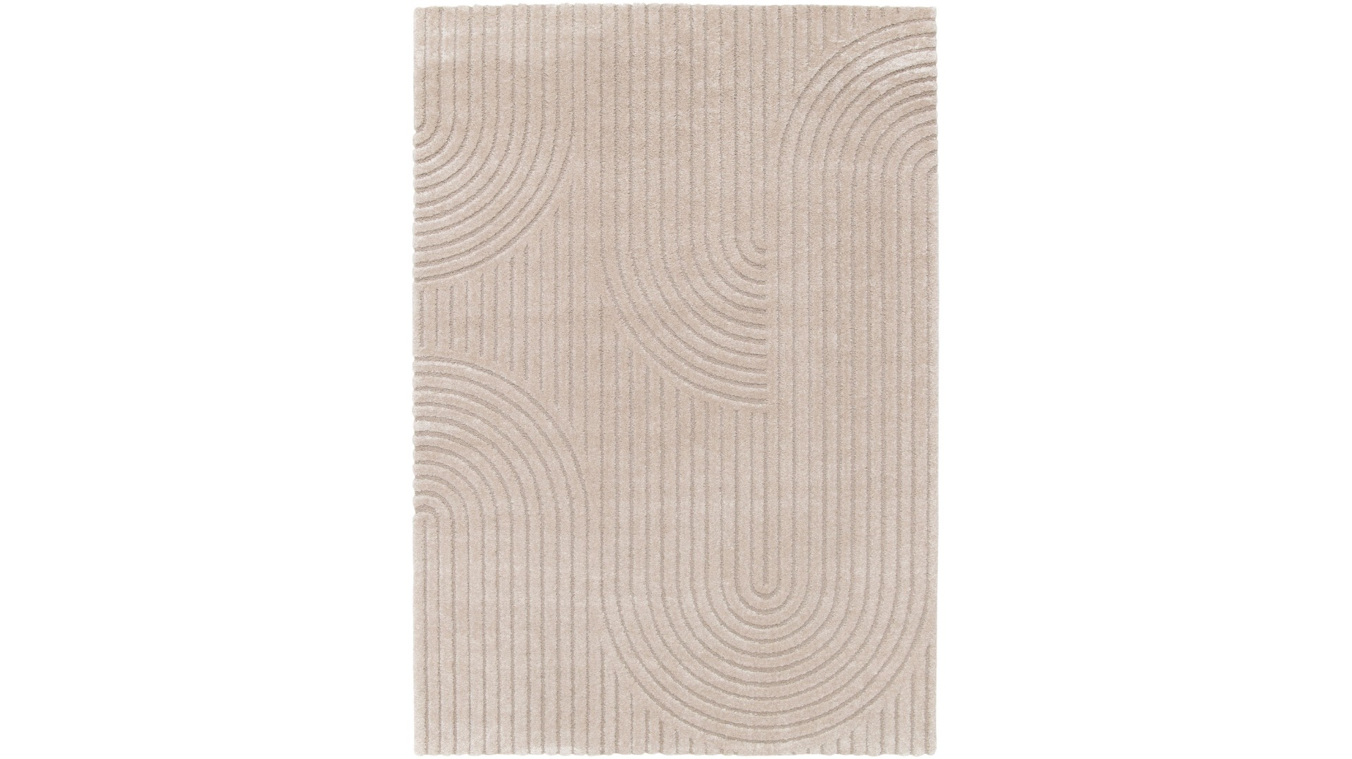 Cocoon Retro Beige Rug - Extra Large