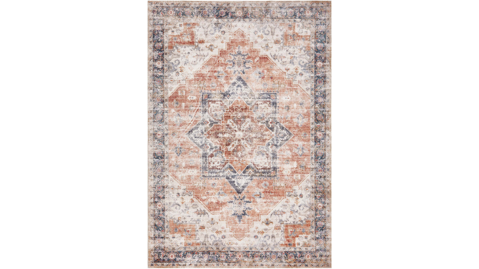 The Weave Studio Pulse Lila Rust Rug