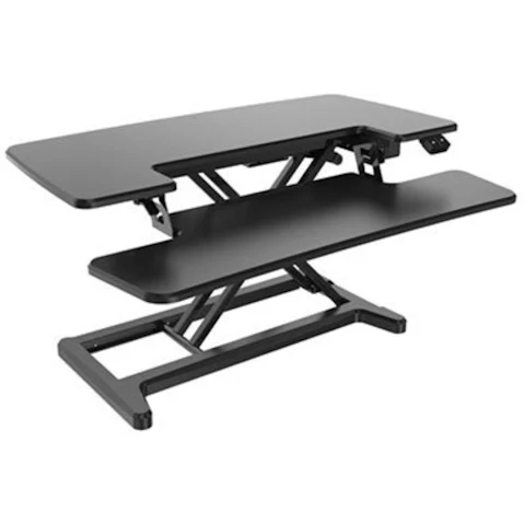 SW Express Flux 95 x 41.5cm Electric Desk Riser - Black