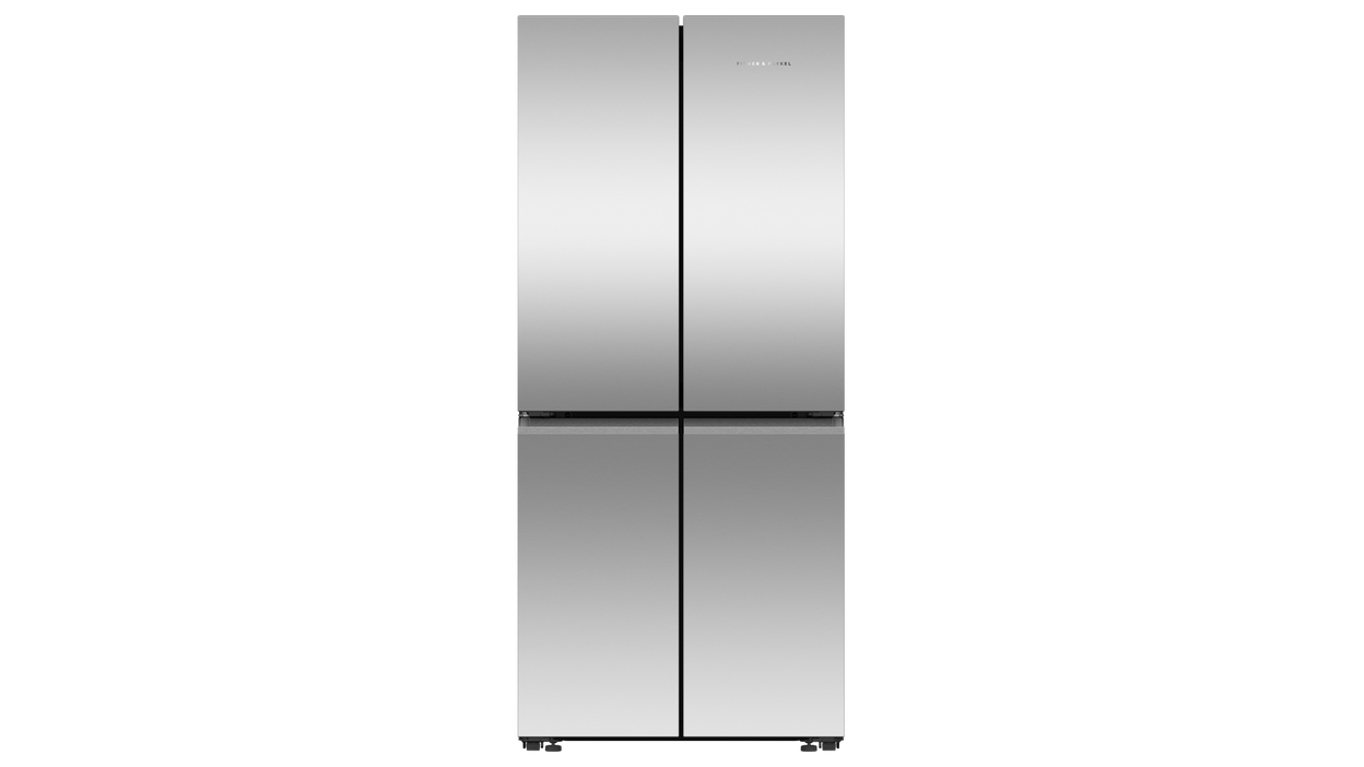 Fisher & Paykel 498L Series 7 Quad Door Refrigerator Freezer - Stainless Steel