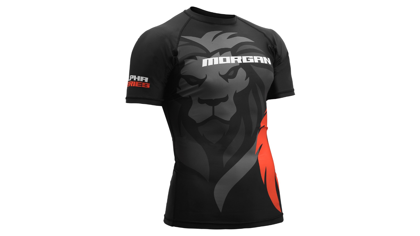 Morgan Sports Alpha Series Short Sleeve Rash Guard - Large