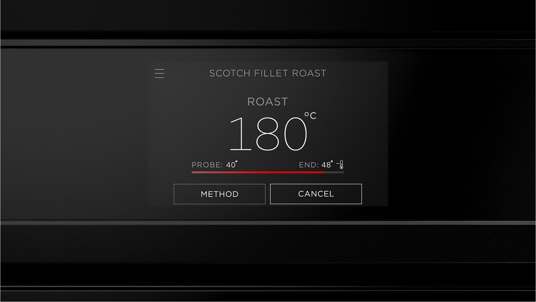 Fisher & Paykel 760mm 17Function Builtin Pyrolytic Oven Black