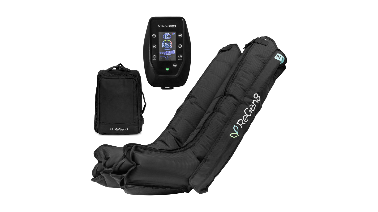 Regen8 Nyx 8 Chamber Compression Recovery Boots - Medium